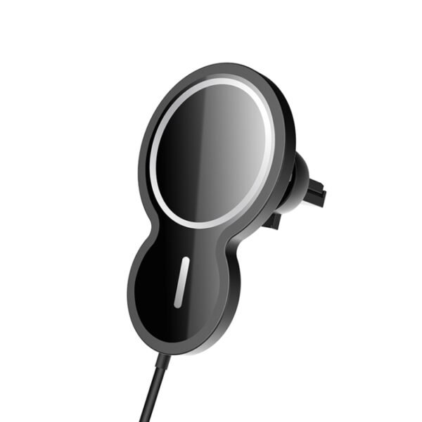 W34 Inverted Gourd-shaped Magnetic Car Wireless Charger Mobile Phone Holder - Image 5