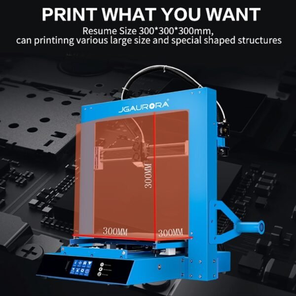 JGAURORA A1 Desktop High Precision Metal Plate Frame Three-Dimensional Physical 3D Printer - Image 5
