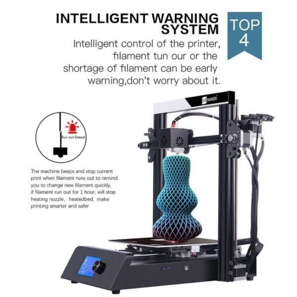 JGAURORA Magic 250W LCD Display Desktop 3D Printer with Knob Control - Image 12