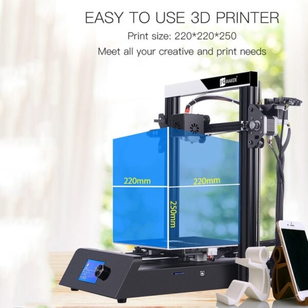 JGAURORA Magic 250W LCD Display Desktop 3D Printer with Knob Control - Image 7
