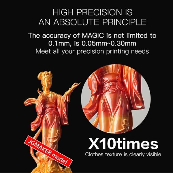 JGAURORA Magic 250W LCD Display Desktop 3D Printer with Knob Control - Image 8