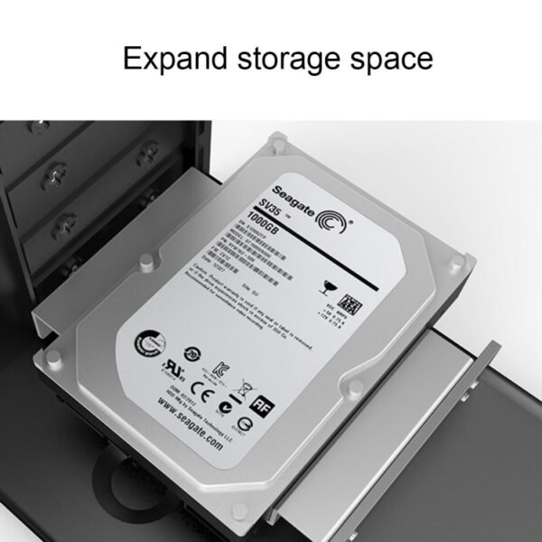 ORICO AC52535-1S 2.5 & 3.5 inch SSD Solid State Rack Aluminum Hard Drive Caddy - Image 5