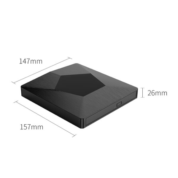 ORICO DVD-XD007 Portable USB 3.0 Interface External CD DVD Optical Drive CD/DVD-RW Recorder - Image 4