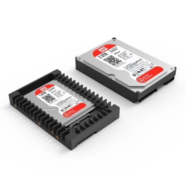 ORICO 1125SS SATA 3.0 Fast Transfer Speed 2.5 to 3.5 inch Hard Drive Caddy / Convertor Enclosure(Black) - Image 3