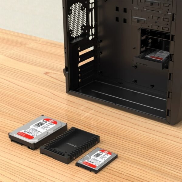 ORICO 1125SS SATA 3.0 Fast Transfer Speed 2.5 to 3.5 inch Hard Drive Caddy / Convertor Enclosure(Black) - Image 6