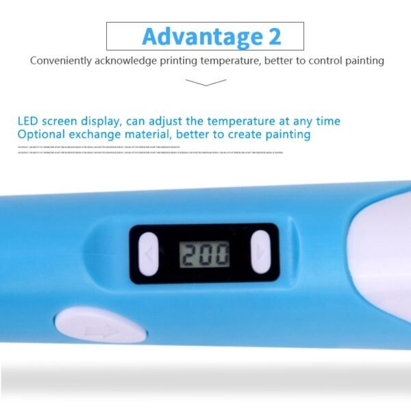 Hand-held 3D Printing Pen, EU Plug, EU Plug - Image 6