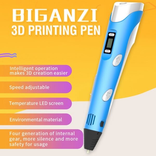 Hand-held 3D Printing Pen, EU Plug, EU Plug - Image 9