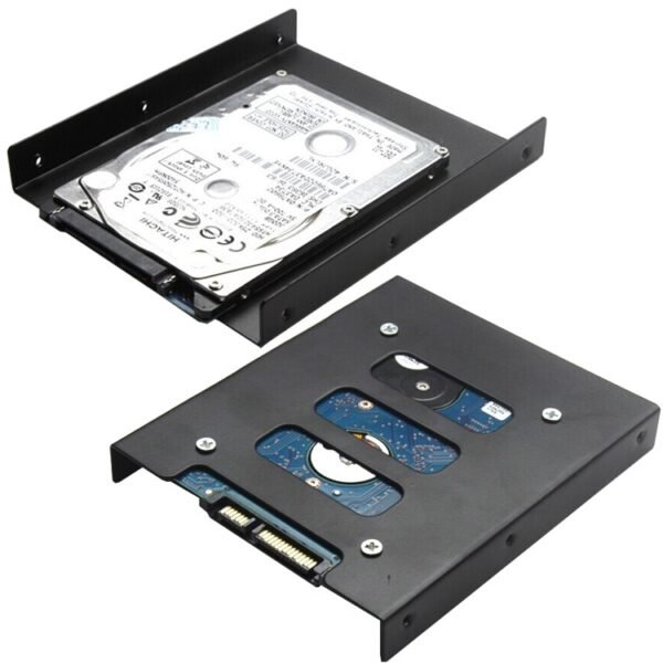 SSD HDD 2.5 inch to 3.5 inch Converter Hard Drive Metal Bracket Adapter Holder - Image 6
