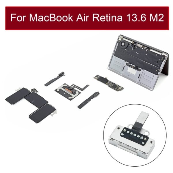 821-03668-03 Charging Port For MacBook Air Retina 13.6 M2 A2681 2022 - Image 5