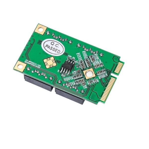 4 Port SATA III 6G Mini PCI Express Marvel 88SE9215 Controller Card - Image 4