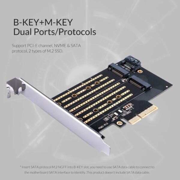 ORICO PDM2 M.2 NVME to PCI-E 3.0 X4 Expansion Card - Image 8