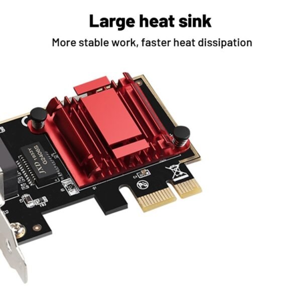 Gigabit Diskless PCIe Network Card High Speed Stable Connect Network Adapter - Image 6