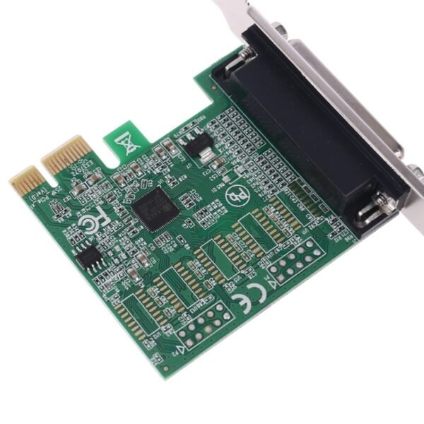 Parallel Port DB25 25pin PCIE Riser Card Printer LPT to PCI-E Express Cards AX99100 Converter Adapter - Image 4
