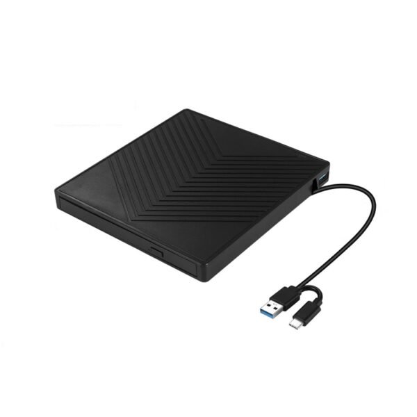 6-in-1 CD and DVD Recorder External USB 3.0 Optical Drive - Image 2