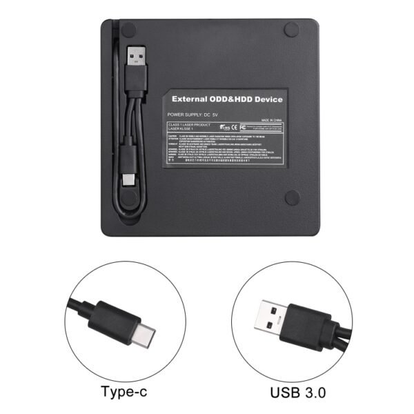 Type-C DVD Burner External Optical Drive - Image 3