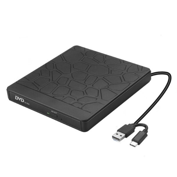 Multi-Functional External DVD Drive USB3.0 CD DVD +/-RW Burner with SD Slot - Image 2