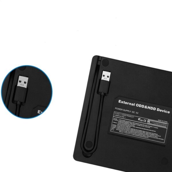 External DVD Drive USB 3.0 CD/DVD+/-RW Drive/DVD Player CD ROM Burner - Image 4