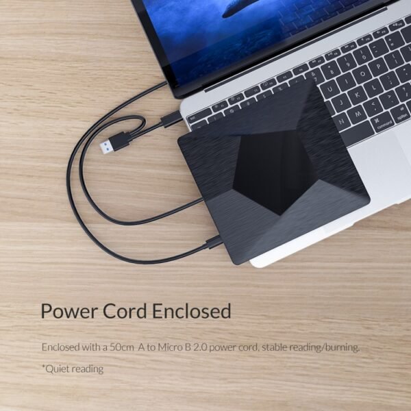 ORICO XD007 USB3.0 External CD Driver - Image 12