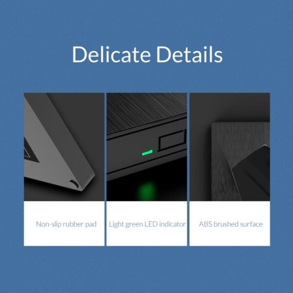 ORICO XD007 USB3.0 External CD Driver - Image 4