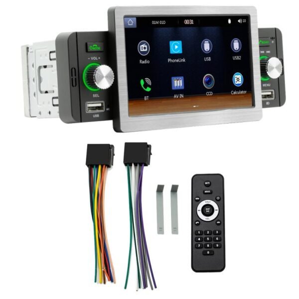5 inch Bluetooth AUX Mobile Phone Interconnection USB Interface Car MP5 - Image 2