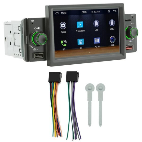 5 inch Bluetooth AUX Mobile Phone Interconnection USB Interface Car MP5 - Image 2