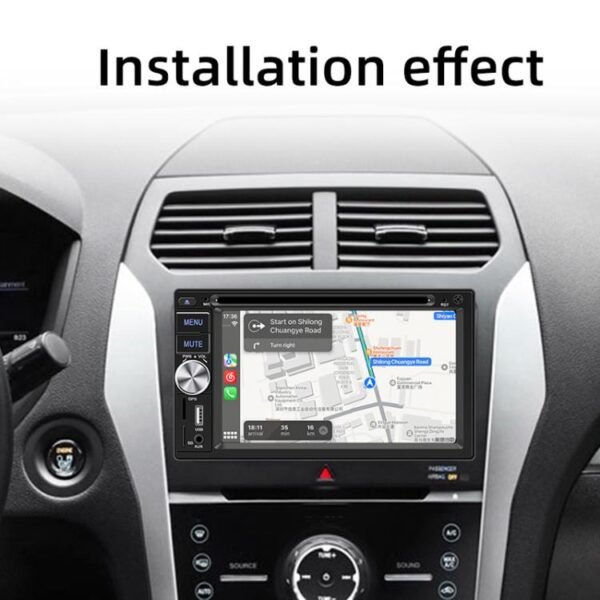 6.2 inch Bluetooth AUX Mobile Phone Interconnection USB Interface Car DVD - Image 13