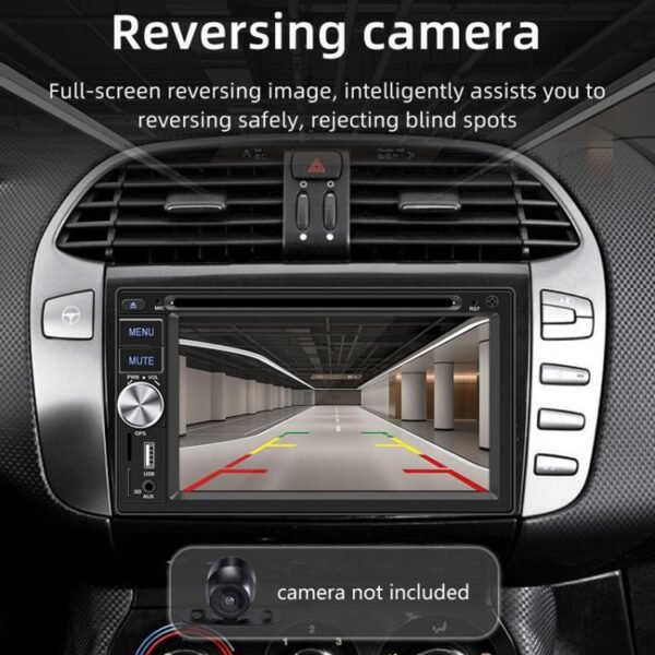 6.2 inch Bluetooth AUX Mobile Phone Interconnection USB Interface Car DVD - Image 8