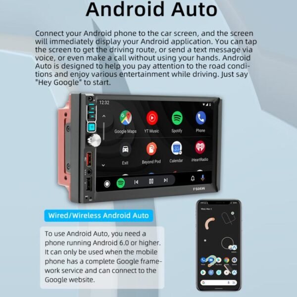 7 Inch Wireless CarPlay Mobile Phone Interconnection Car MP5 - Image 7