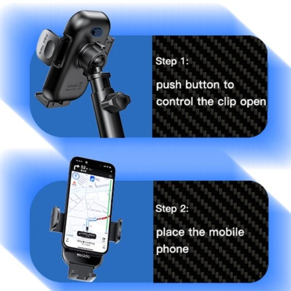 Yesido C197 15W 2 in 1 Suction Cup Type Wireless Charging Car Holder Set, C197 - Image 9