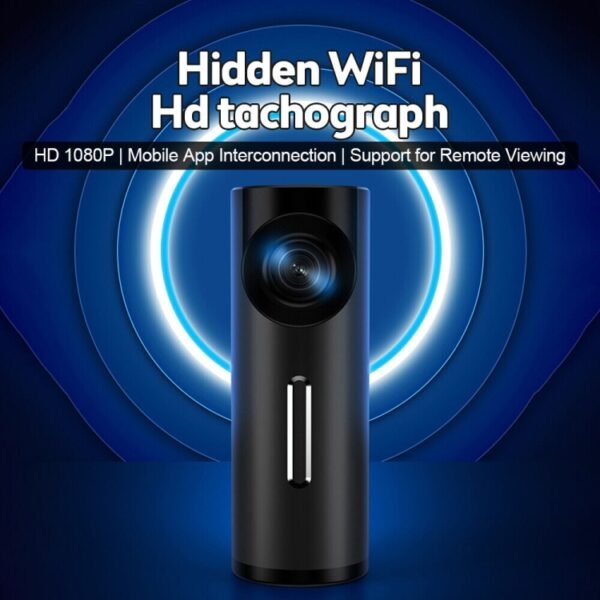 Car 1080P HD WiFi Driving Recorder, Supports Mobile APP Link & Automatic Loop Recording - Image 4
