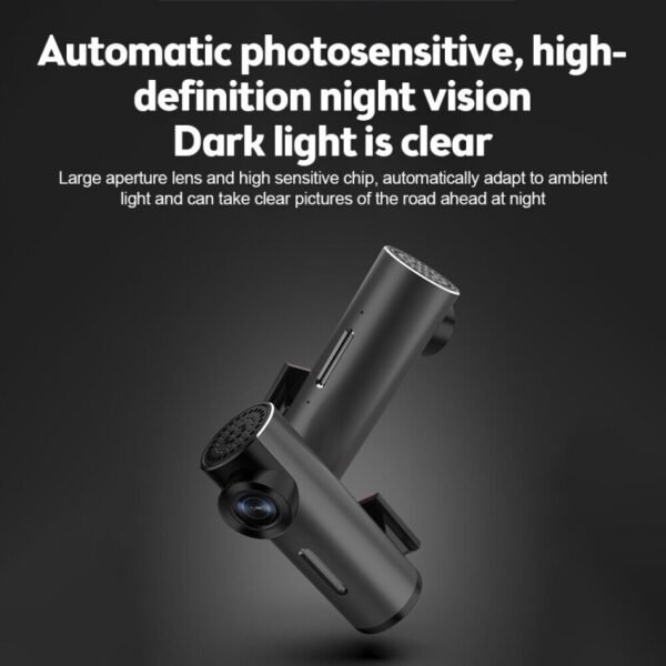 Car 1080P HD WiFi Driving Recorder, Supports Mobile APP Link & Automatic Loop Recording - Image 5