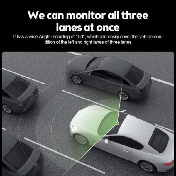 Car 1080P HD WiFi Driving Recorder, Supports Mobile APP Link & Automatic Loop Recording - Image 7
