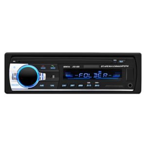 JSD-520 Car Stereo Radio MP3 Audio Player Support Bluetooth Hand-free Calling / FM / USB / SD, EU Plug Version