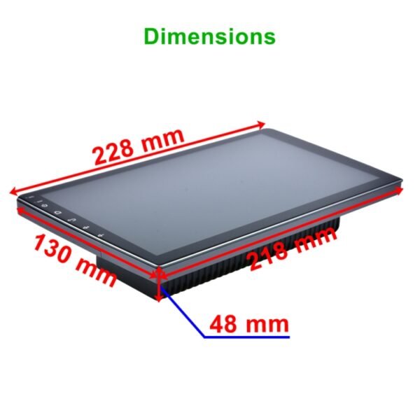 HD 9 inch Universal Car Android 8.1 Radio Receiver MP5 Player, Support FM & Bluetooth & TF Card & GPS - Image 3