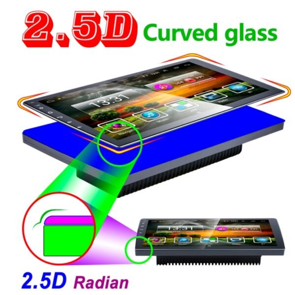 HD 9 inch Universal Car Android 8.1 Radio Receiver MP5 Player, Support FM & Bluetooth & TF Card & GPS - Image 8