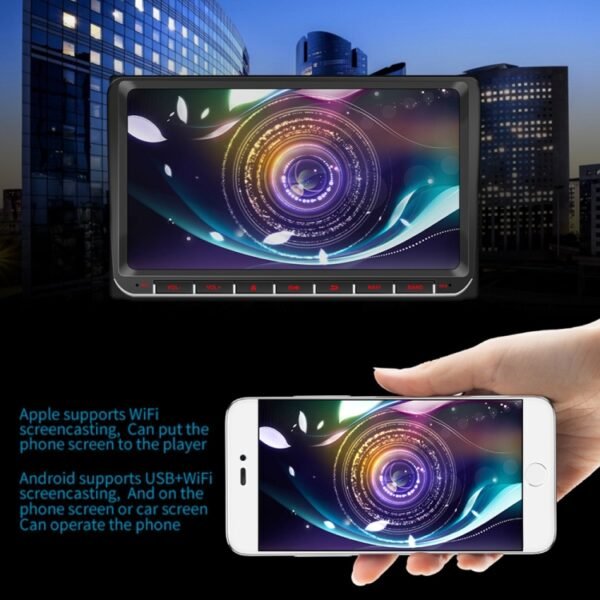 9093 HD 9 inch Car Android 8.1 Radio Receiver MP5 Player for Volkswagen, Support FM & Bluetooth & TF Card & GPS & WiFi with Decoding - Image 15