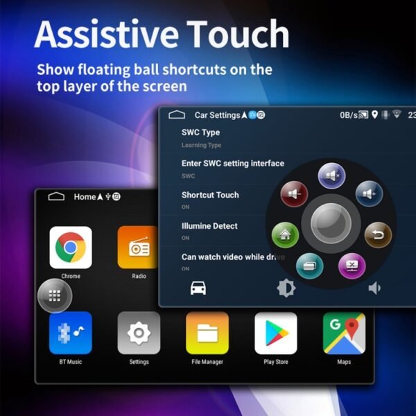 9093 HD 9 inch Car Android 8.1 Radio Receiver MP5 Player for Volkswagen, Support FM & Bluetooth & TF Card & GPS & WiFi with Decoding - Image 19
