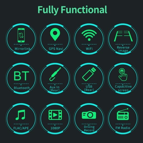 9093 HD 9 inch Car Android 8.1 Radio Receiver MP5 Player for Volkswagen, Support FM & Bluetooth & TF Card & GPS & WiFi with Decoding - Image 6