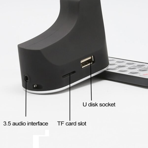 630C Chicken Leg Shape Car Stereo Radio MP3 Audio Player, Bluetooth Hands-free Car Kit FM Transmitter - Image 7