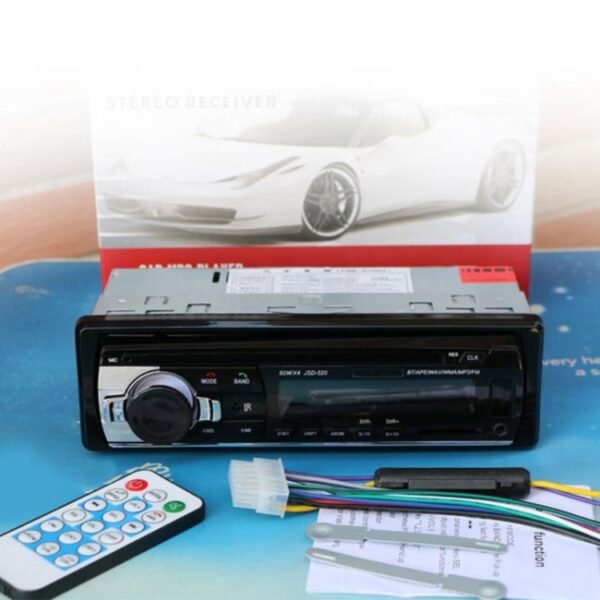 JSD-520 Car Stereo Radio MP3 Audio Player Support Bluetooth Hand-free Calling / FM / USB / SD, Ordinary Version - Image 11