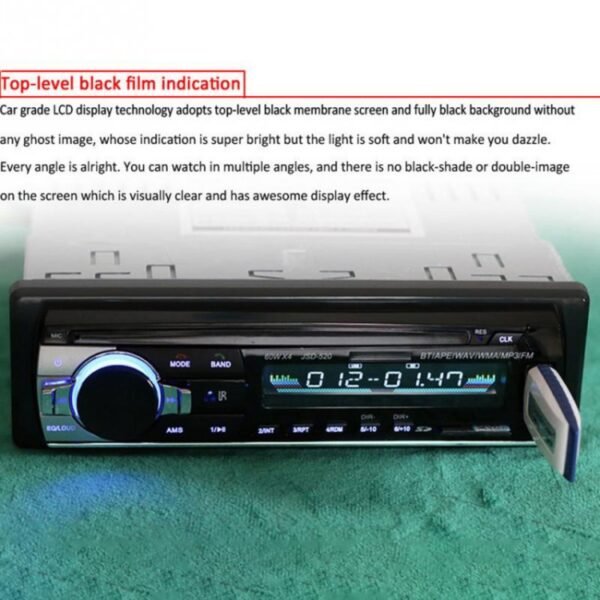 JSD-520 Car Stereo Radio MP3 Audio Player Support Bluetooth Hand-free Calling / FM / USB / SD, Ordinary Version - Image 7