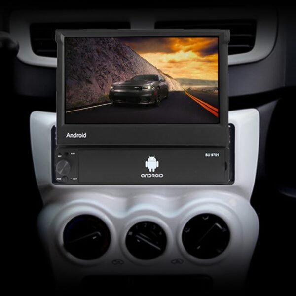 SU 9701 1GB+32GB 7 inch HD Foldable Universal Car Android Radio Receiver MP5 Player, Support FM & Bluetooth & TF Card & GPS & Phone Link & WiFi - Image 16