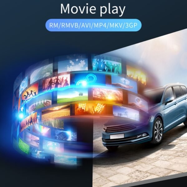 T100 7 inch HD Universal Car Radio Receiver MP5 Player, Support FM & AM & RDS & Bluetooth & Phone Link with Remote Control - Image 8