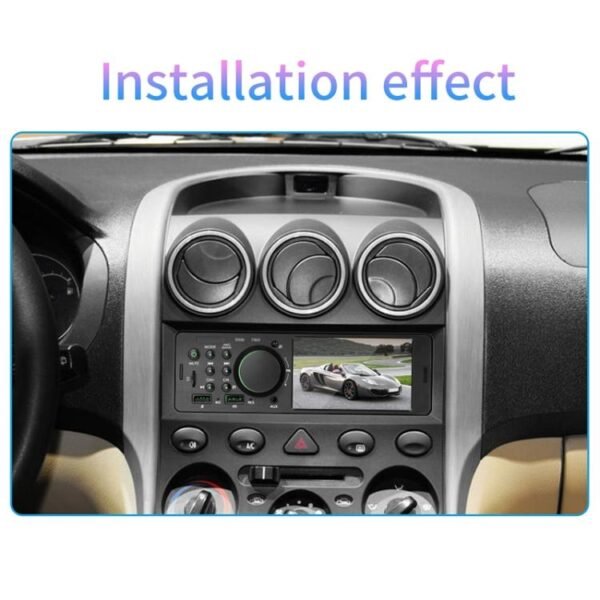 7805 4.1 inch Universal Car Radio Receiver MP5 Player, Support FM & Bluetooth & TF Card with Remote Control - Image 17