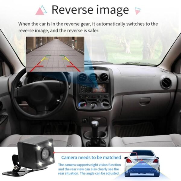 7805 4.1 inch Universal Car Radio Receiver MP5 Player, Support FM & Bluetooth & TF Card with Remote Control - Image 9