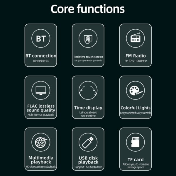 SWM-7805C 4.1 inch Touch Screen Universal Car Radio Receiver MP5 Player, Support FM & Bluetooth & TF Card with Remote Control - Image 9
