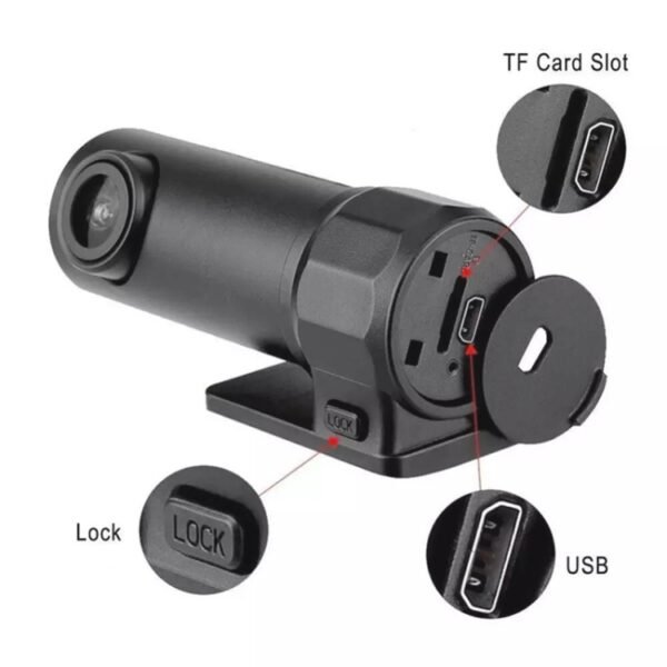 Mini Car Dash Camera WiFi Monitor Full HD Dashcam Video Recorder Camcorder Motion Detection, Support TF Card & Android & IOS - Image 3