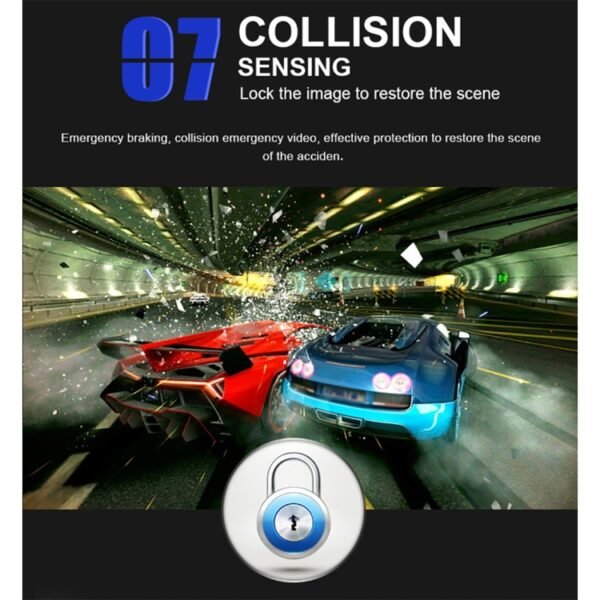 J20-1 2.5D 4 inch 170 Degrees Wide Angle Full HD 1080P Video Car DVR, Support TF Card / Motion Detection / Loop Recording - Image 12