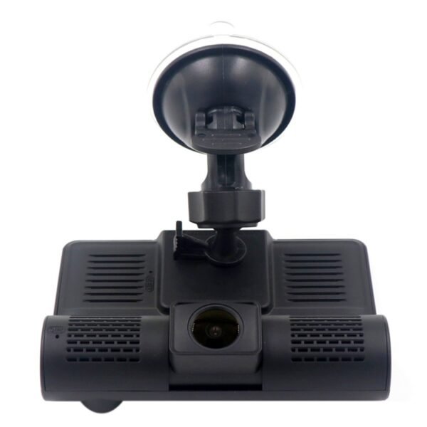 4.0 inch IPS Screen 5.0 Mega Pixels 170 Degrees Wide Angle Full HD 1080P 3 Channels Video Car DVR, Support Night Vision Fill Light / Reversing Visual / TF Card(32GB Max) / G-sensor / Motion Detection - Image 3