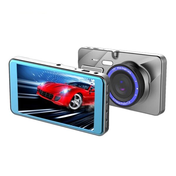 X96 4 inch 2.5D Full HD 1080P Multi-functional Smart Car Dual Lens Video Record Camera Support TF Card / Motion Detection - Image 2